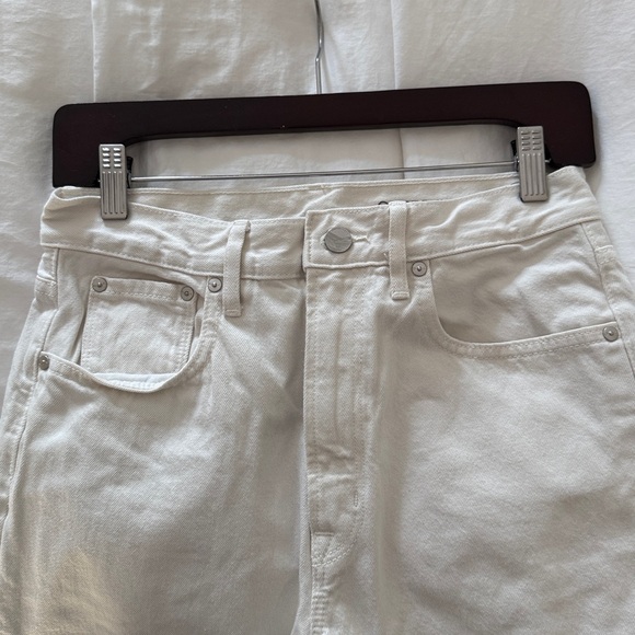 Outerknown Women's White Sea Jeans, size 27 - Picture 7 of 8